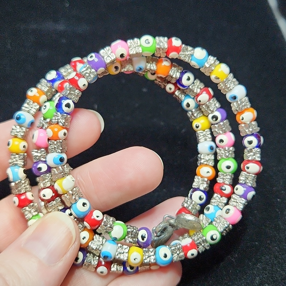 Evil eye bracelet